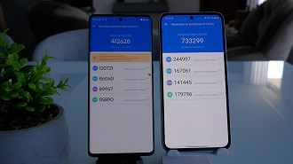 Antutu Moto G85 vs Galaxy A55