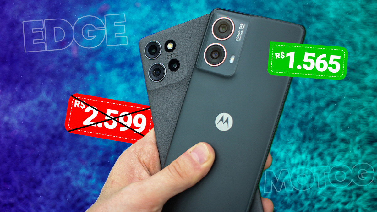 Comparativo Moto G85 vs Edge 50. Imagem: Oficina da Net