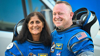 Astronautas Sunita e Barry estão presos na ISS há oito meses. Imagem: Reprodução