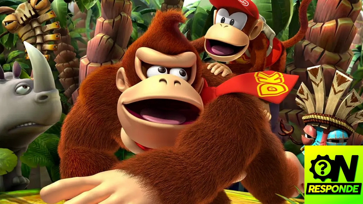 Quanto tempo leva para zerar Donkey Kong Country Returns HD? Imagem: Oficina da Net