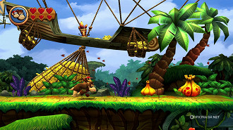 Donkey Kong Country Returns HD. Imagem: Reprodução