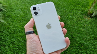 O iPhone 11 também está recebendo a atualização. Fonte: Oficina da Net; Fotógrafo: Nicolas Muller