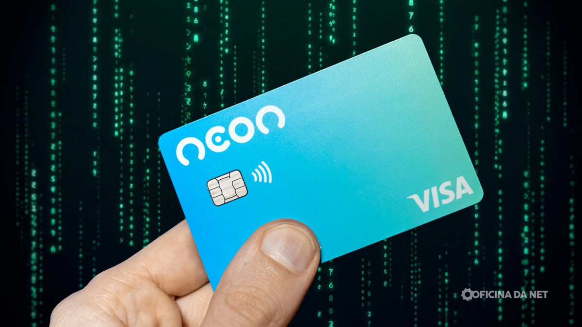 Banco Neon investiga vazamento de dados. Imagem: Oficina da Net