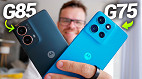 Comparativo Moto G85 vs Moto G75: qual o melhor Motorola?