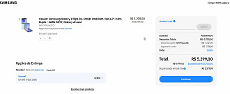 Galaxy Z Flip6 5G com 512GB com 41% de desconto nessa semana!