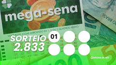 Mega-Sena concurso 2.833: confira os números sorteados desta terça (25)