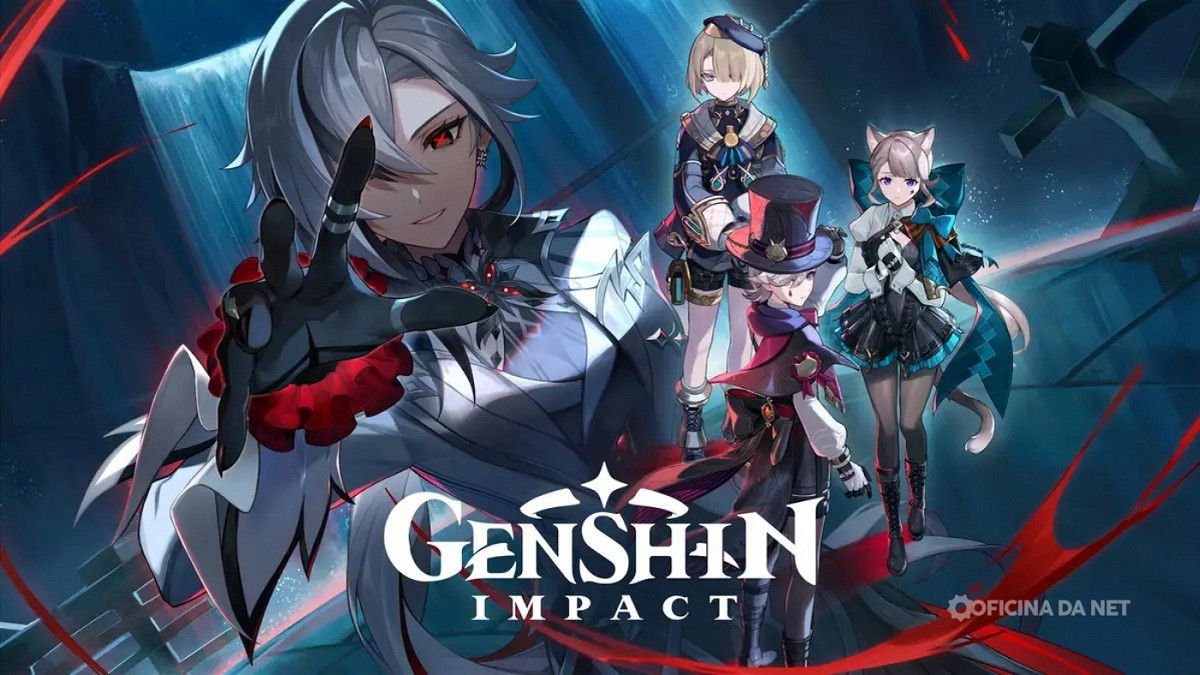 Códigos de Genshin Impact de março de 2025. Imagem: Oficina da Net