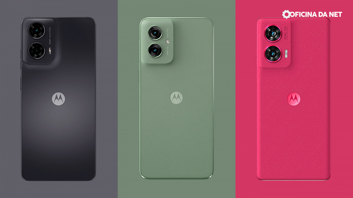 3 celulares Motorola