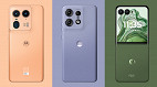 3 celulares Motorola com design premium para comprar em 2025