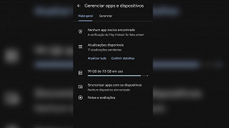 Play Store não permite mais compartilhar aplicativos