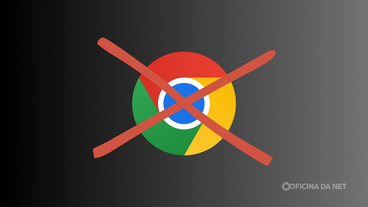 Samsung pode abandonar o Google Chrome nos celulares Galaxy. Imagem: Oficina da Net