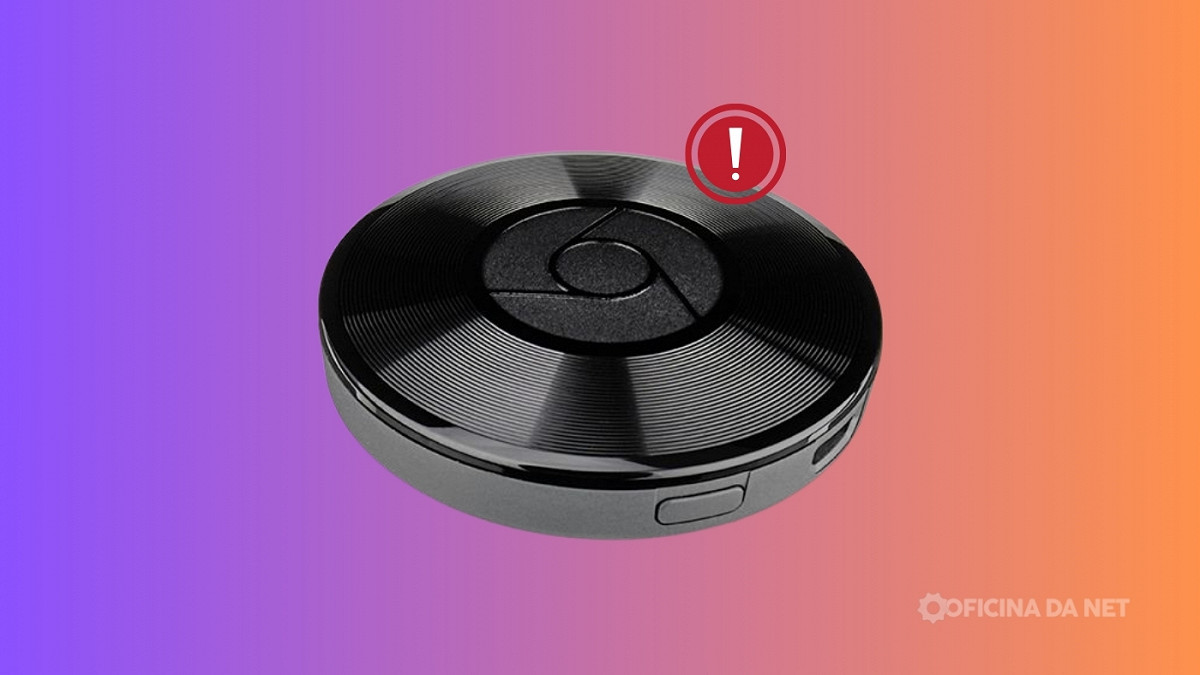 Chromecasts antigos param de funcionar. Imagem: Oficina da Net