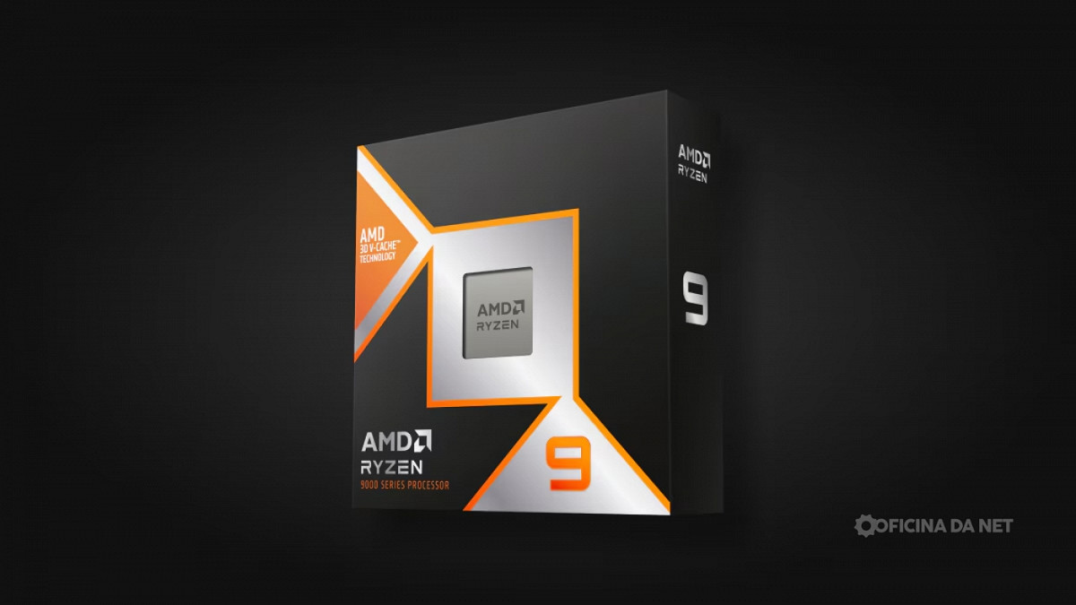 AMD lança Ryzen 9 9950X3D e 9900X3D. Imagem: AMD/Reprodução