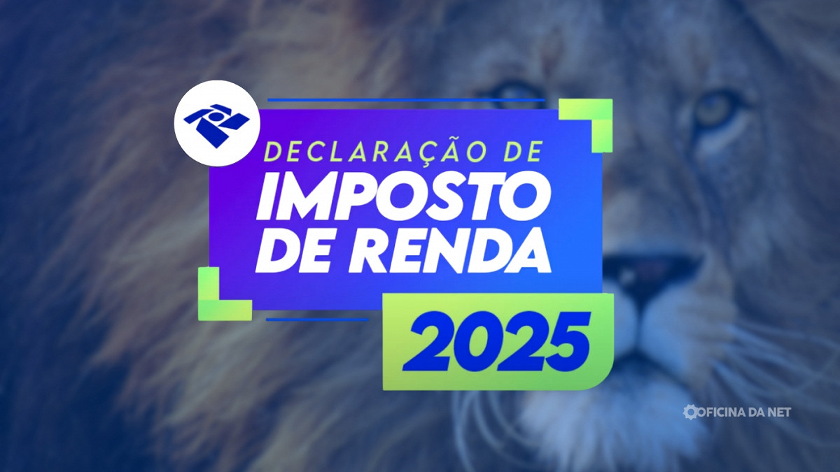 Imposto de Renda 2025. Imagem: Oficina da Net