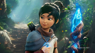 Kena: Bridge of Spirits é uma das perdas do mês de abril no PS Plus. Imagem: Reprodução