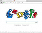 Google homenageia Keith Haring, um dos maiores artistas da Art Pop com o doodle do dia