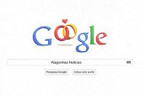 Google presta homenagem ao Dia dos Namorados com o doodle do dia