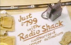 Anúncio de celular em 1989 - Radio Shack