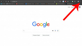 Passo 2 de: Como fixar o Google na barra de tarefas do Windows 11 pelo Chrome