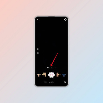 Passo 3 de: Como fazer live no Instagram apenas para amigos próximos