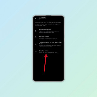 Passo 4 de: Como excluir ou desativar sua conta do X (celular)