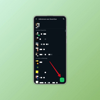 Passo 5 de: Como favoritar um contato no WhatsApp