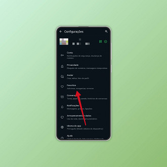 Passo 3 de: Como favoritar um contato no WhatsApp
