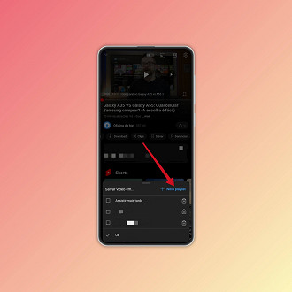 Passo 3 de: Como criar uma playlist no YouTube (celular)