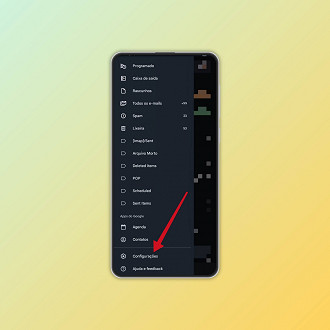 Passo 2 de: Como apagar o histórico de pesquisa do Gmail (celular)