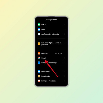 Passo 1 de: Como ativar a proteção contra roubo no Android