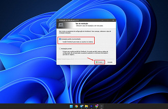 Passo 2 de: Como diminuir o tamanho da barra de tarefas do Windows 11