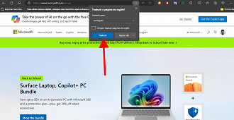 Passo 3 de: Como traduzir sites no Microsoft Edge (PC)