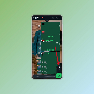 Passo 2 de: Como ouvir áudios no WhatsApp antes de enviar (celular)