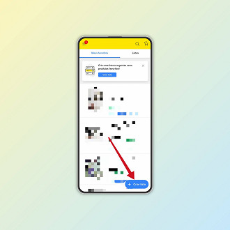Passo 3 de: Como criar uma lista de produtos no Mercado Livre (celular)