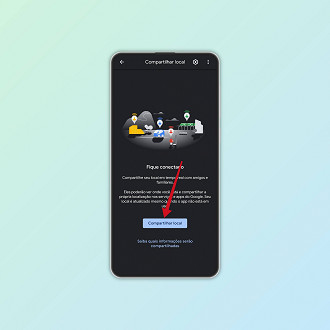 Passo 3 de: Como compartilhar sua localização pelo Google Maps