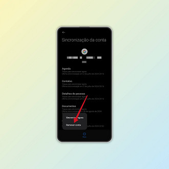 Passo 4 de: Como remover uma conta do Google no celular Android