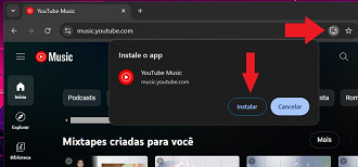 Passo 3 de: Como instalar o Youtube Music no Windows?