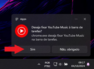 Passo 4 de: Como instalar o Youtube Music no Windows?