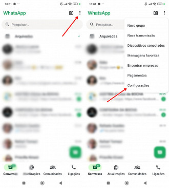 Passo 1 de: Como impedir que te adicionem em grupos do WhatsApp