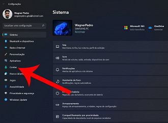 Passo 2 de: Como encontrar e gerenciar contas de usuário no Windows 11