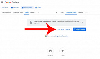 Passo 5 de: Como traduzir PDF e outros documentos