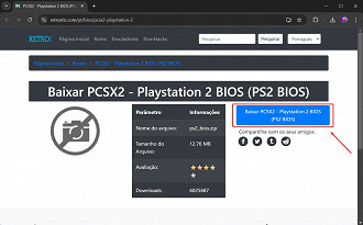 Passo 3 de: Como baixar e instalar o emulador PCSX2 no computador